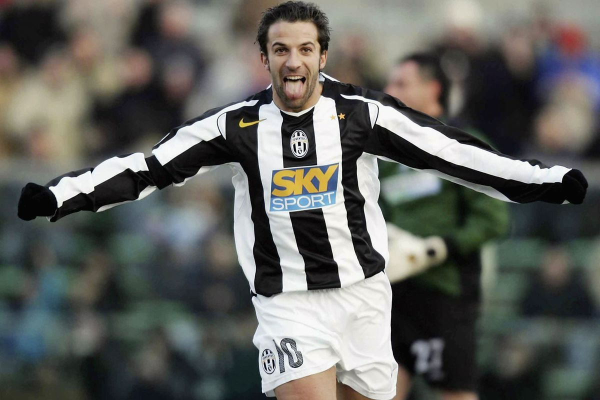 Alessandro Del Piero nằm trong danh sách đội hình và cầu thủ Juventus 